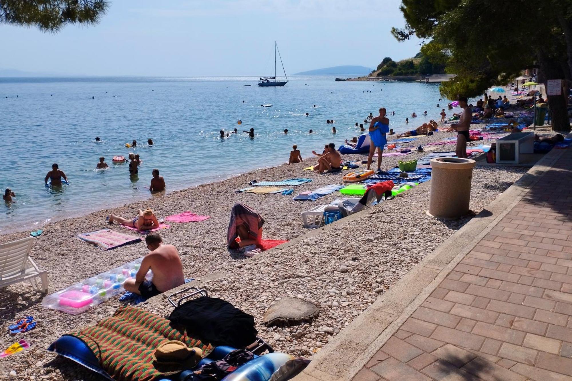 Apartments with a parking space Podaca, Makarska - 6055 Bagian luar foto